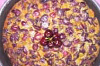 Cherry clafoutis