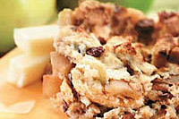 Apple and blueberry crunchy biscuits