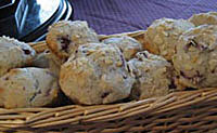 Muffins cerises-chocolat noir